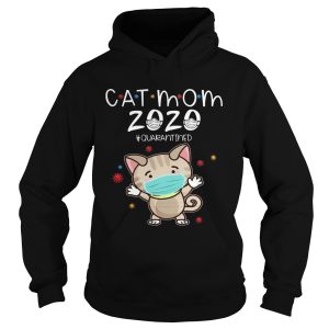 Cat Mom 2020 Quarantined Mothers Day Personalized shirt 1