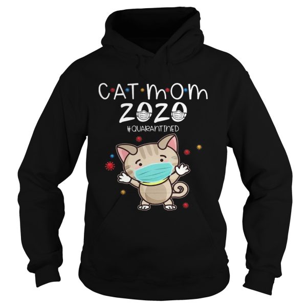 Cat Mom 2020 Quarantined Mothers Day Personalized shirt