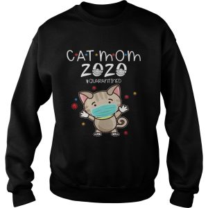 Cat Mom 2020 Quarantined Mothers Day Personalized shirt 2