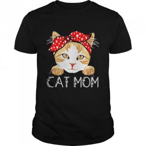 Cat Mom Fun Cat Paw Kitty Matching Family Mother’s Day Shirt