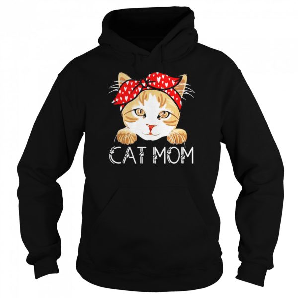 Cat Mom Fun Cat Paw Kitty Matching Family Mother’s Day Shirt