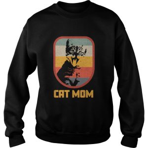 Cat Mom Vintage and Retro Design Cats shirt 2