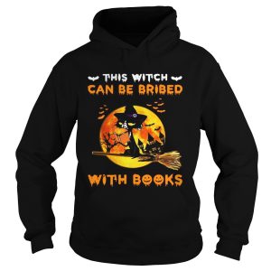 Cat This Witch Can Be Bribed With Books shirt 1