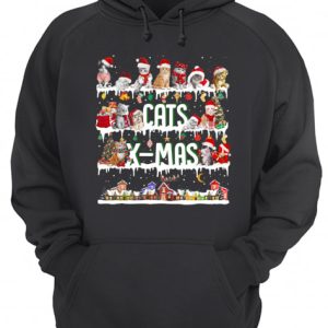 Cat Xmas tee shirt 3