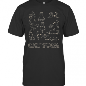 Cat Yoga I Love Zen And Cat T-Shirt