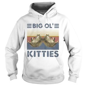 Cat big ol kitties vintage retro shirt 1