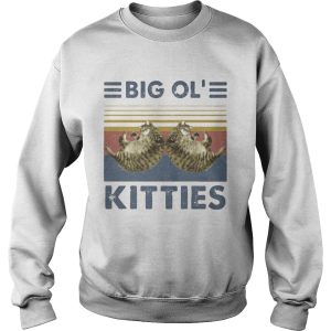 Cat big ol kitties vintage retro shirt