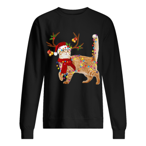 Cat gorgeous reindeer Christmas shirt 2