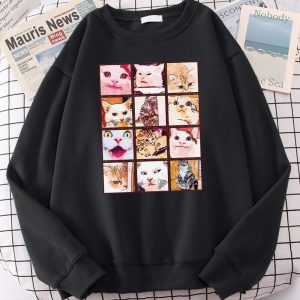 Cat memes’ funny cat sweatshirts