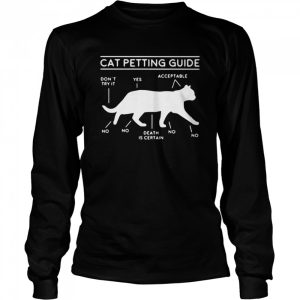 Cat petting guide shirt 1