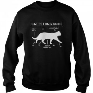 Cat petting guide shirt 2