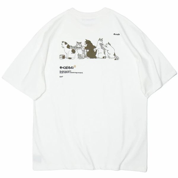 Cat train Premium Quality Japanese Cat T-shirt