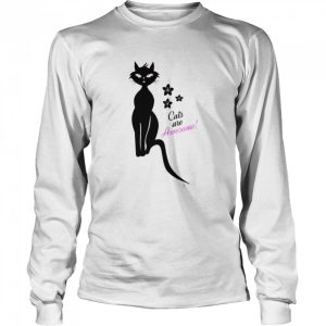 Cats Are Awesome Posh Kitty Cat Shirt 3