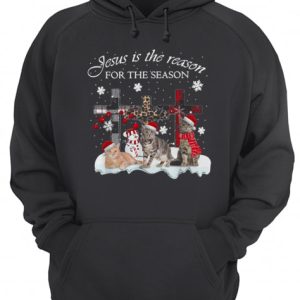 Cats Jesus is the reason for the season Christmas shirt 3