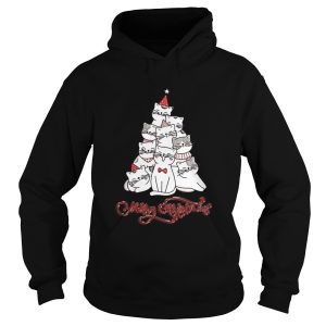 Cats Merry Christmas Tree shirt