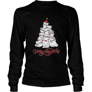 Cats Merry Christmas Tree shirt 2