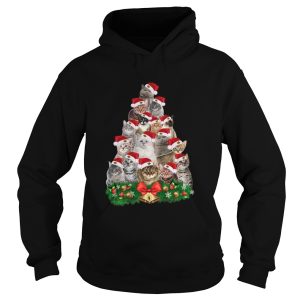 Cats Tree Merry Christmas shirt 1