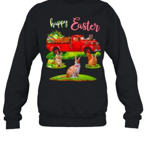 Cats Truck Drive Happy Easter 2021 shirt