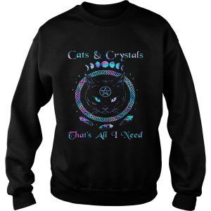 Cats and crystals thats all i need shirt 2