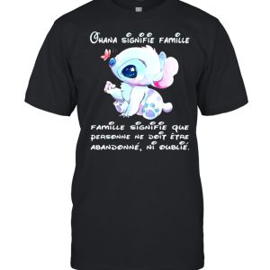 Chana Signifie Famillie Personne Ne Doit Stitch shirt 1