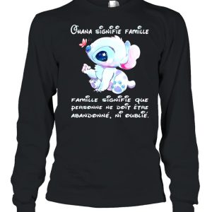 Chana Signifie Famillie Personne Ne Doit Stitch shirt 3