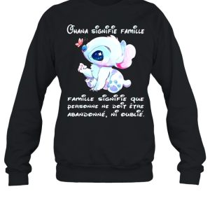 Chana Signifie Famillie Personne Ne Doit Stitch shirt 4