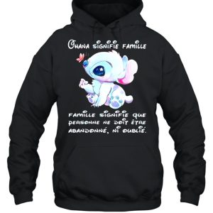 Chana Signifie Famillie Personne Ne Doit Stitch shirt 5