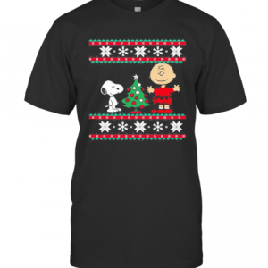 Charlie Brown And Snoopy Ugly Christmas T-Shirt