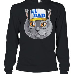 Chartreux Cat #1 Dad Father’s Day Shirt