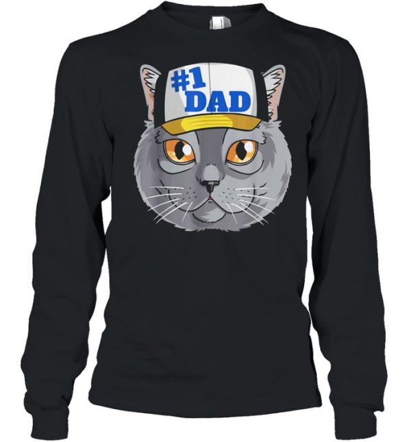 Chartreux Cat #1 Dad Father’s Day Shirt