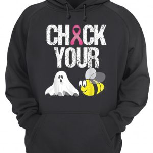 Check Your Boo Bees Funny Breast Cancer Halloween shirt 3