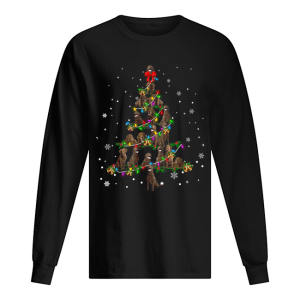 Chesapeake Bay Retriever Christmas Tree T Shirt 1