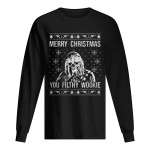 Chewbacca Merry Christmas You Filthy Wookie shirt 1