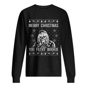 Chewbacca Merry Christmas You Filthy Wookie shirt 2