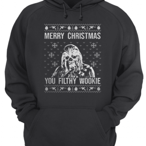 Chewbacca Merry Christmas You Filthy Wookie shirt 3