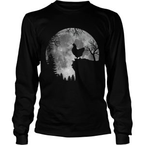 Chicken Black Moon Halloween shirt 2