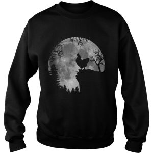 Chicken Black Moon Halloween shirt 3