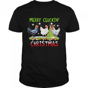 Chicken Christmas Merry Cluckin Christmas Sweater Shirt 1