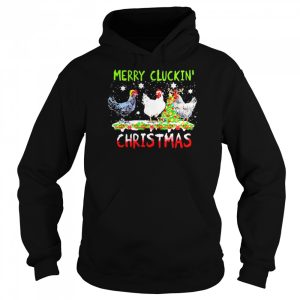 Chicken Christmas Merry Cluckin Christmas Sweater Shirt 5