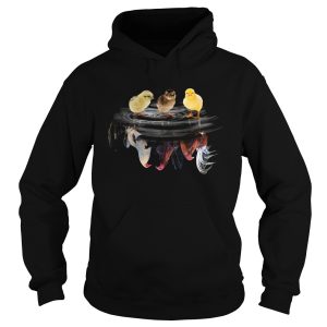 Chickens Water Reflection shirt