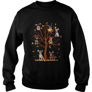 Chihuahua Fall Tree shirt 2