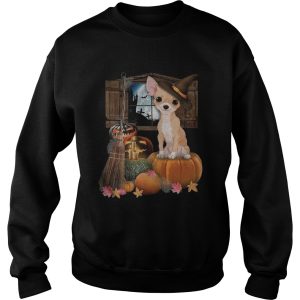 Chihuahua Witch Halloween shirt 2