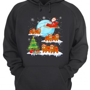 Chow Chow Reindeer Christmas Santa Claus shirt 3