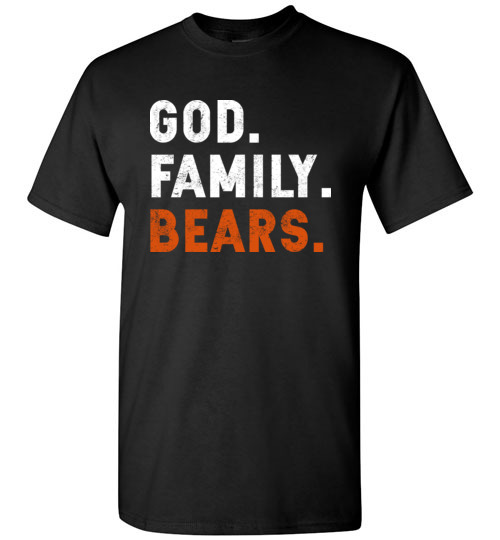 Christian Dad Father Day Gift God Family Bears Shirts