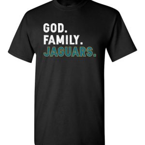 Christian Dad Father Day Gift God Family Jaguars Shirts