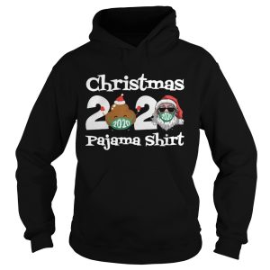 Christmas 2020 Poop Face Mask Pajama shirt 1