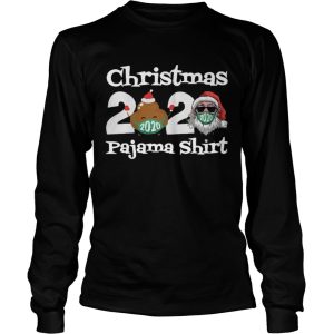 Christmas 2020 Poop Face Mask Pajama shirt