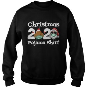 Christmas 2020 Poop Face Mask Pajama shirt 3