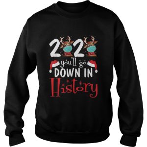 Christmas 2020 youll go down in history shirt 3