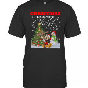 Christmas Begin With Christ T-Shirt